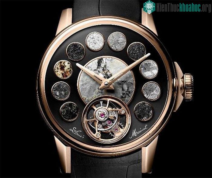 Cận cảnh 12 mẫu đá thiên thạch quý hiếm trên chiếc Cosmopolis.