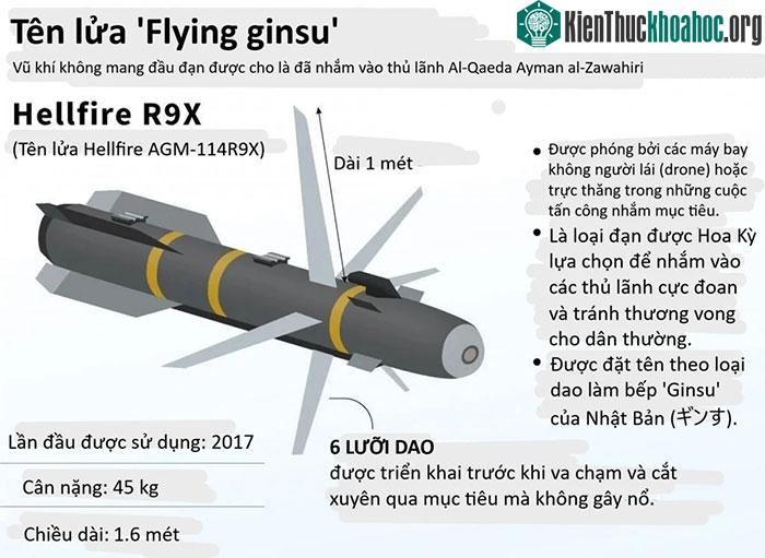 Tên lửa Hellfire R9X