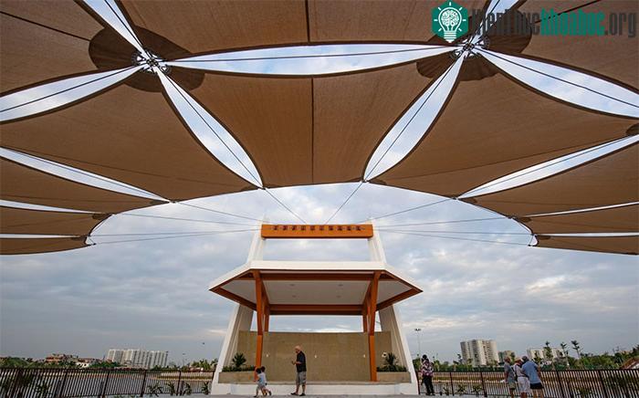 Khám phá công viên mới trị giá gần 200 tỷ đồng tại quận Long Biên ảnh 5