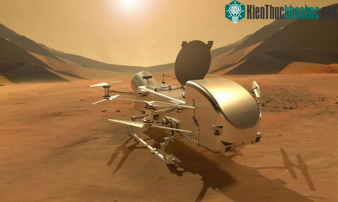 NASA thử nghiệm drone vũ trụ 8 cánh quạt ảnh 0