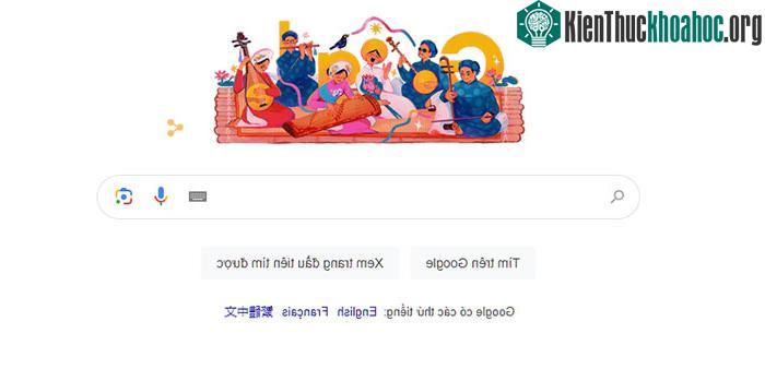 Google vinh danh nghệ thuật Đờn ca tài tử.