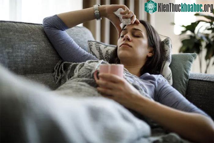 Uống đủ nước giúp giảm tắc nghẽn và loãng chất nhầy khi mắc cảm lạnh.