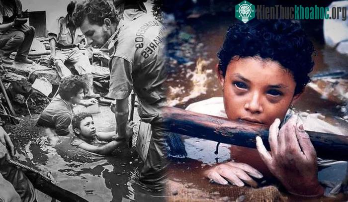 Ánh mắt vô vọng đầy xót xa của Omayra Sanchez
