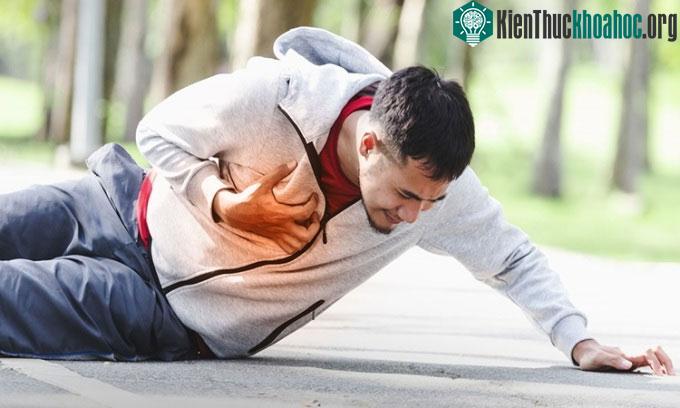 Nguồn cung cấp oxy cho não bị dừng đột ngột trong trường hợp ngưng tim.