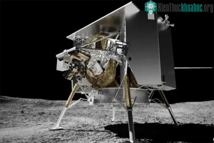 Tàu đổ bộ Peregrine hình hộp, dự kiến được phóng từ Cape Canaveral, Florida (Mỹ).