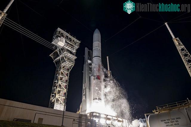 Vụ phóng tàu vũ trụ Peregrine hôm 8-1 từ Trạm Lực lượng Không gian Cape Canaveral