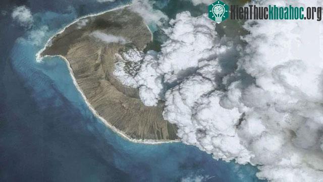 Vụ phun trào Tonga năm 2022 làm rung chuyển Thái Bình Dương