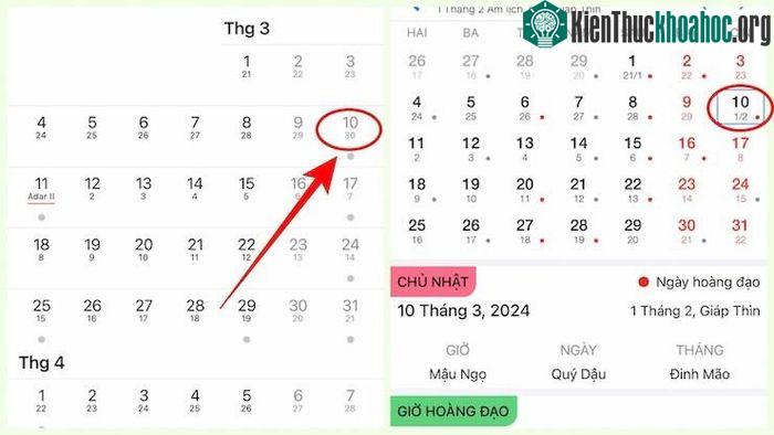 Lịch Do Thái lệch ngày so với lịch âm của Việt Nam.