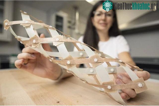 Ăng-ten lưỡng ổn triển khai gồm 4 sợi dây cuộn xoắn