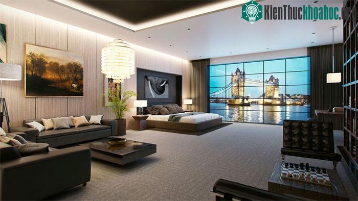 Nội thất tiện nghi là những điều không thể thiếu trong những căn hầm này.&nbsp;