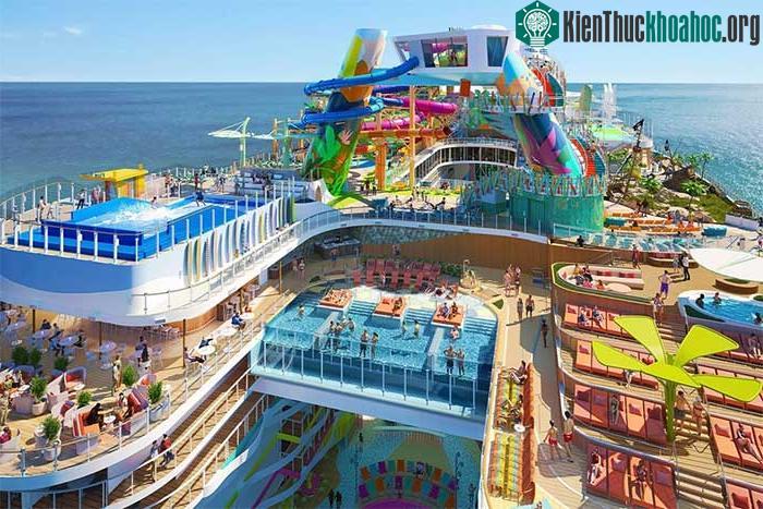 The Icon of the Seas là một thành phố thu nhỏ trên biển.