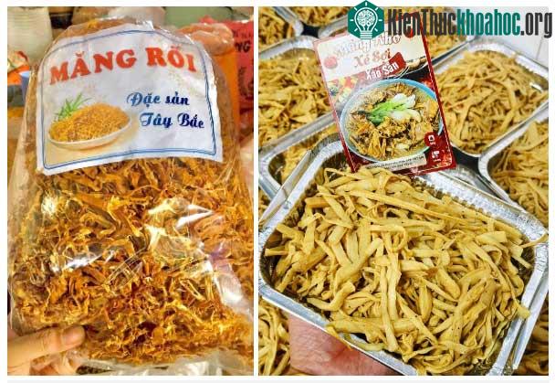 Măng khô sợi rối có rất nhiều lựa chọn phù hợp nhu cầu từng gia đình.