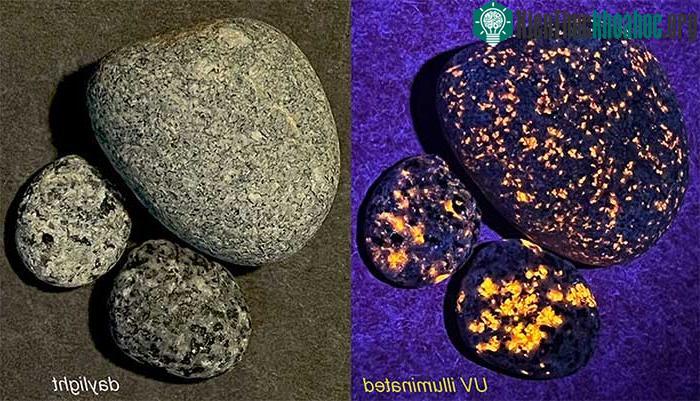 Khi được đặt dưới tia cực tím bước sóng dài, sodalite sẽ sáng lên