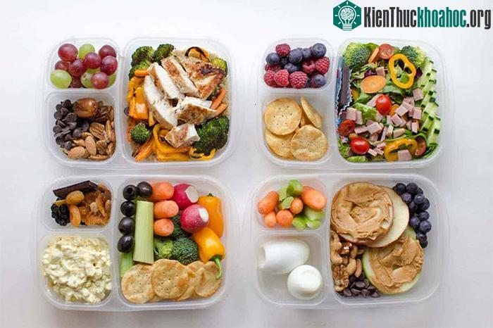 Bạn nên lên kế hoạch cho các bữa ăn lành mạnh, thậm chí là chuẩn bị nguyên liệu từ trước.