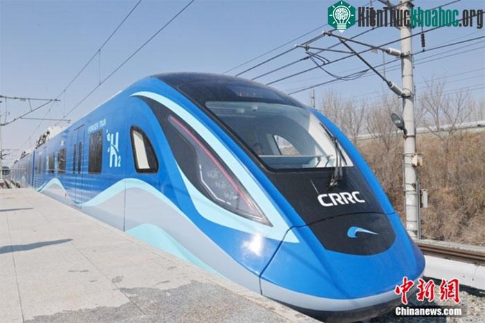 Ngày 21/3, đoàn tàu đô thị sử dụng năng lượng hydro đầu tiên trên thế giới chạy thử nghiệm