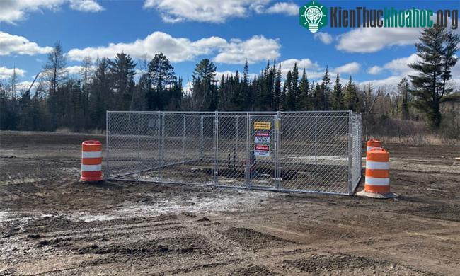 Đầu giếng khoan của Pulsar Helium ở bang Minnesota, Mỹ.