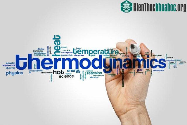 Nhiệt động lực học là nghiên cứu về nhiệt, công và năng lượng.