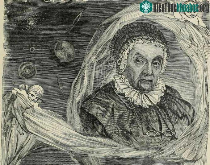 Nhà thiên văn Caroline Herschel.