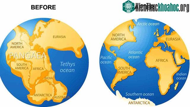 Pangaea là siêu lục địa đã từng tồn tại trong đại Trung Sinh thuộc liên đại Hiển Sinh.