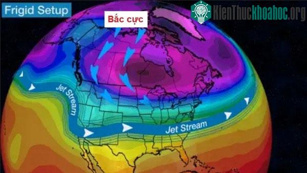 "Bùng phát Bắc cực" thường gây rét đậm ở Mỹ, Canada, có thể ở cả một số nước châu Á.