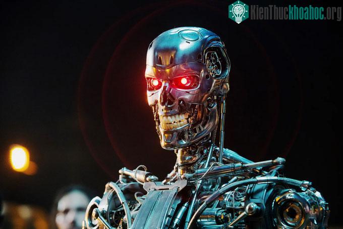 Một robot trong bộ phim "Kẻ hủy diệt".