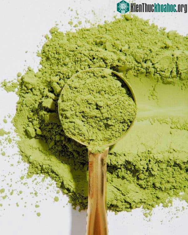 Bột matcha.