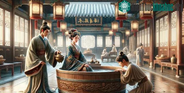 Đây là một công việc đầy thách thức đối với các thái giám thực hiện nhiệm vụ này.
