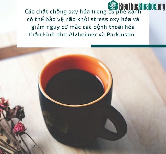 Kết hợp cà phê xanh vào thói quen hàng ngày của bạn cũng có thể hỗ trợ sức khỏe não bộ.