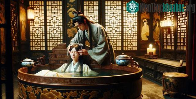 Công việc của thái giám hầu hạ phi tần tắm đầy đau khổ và thử thách.