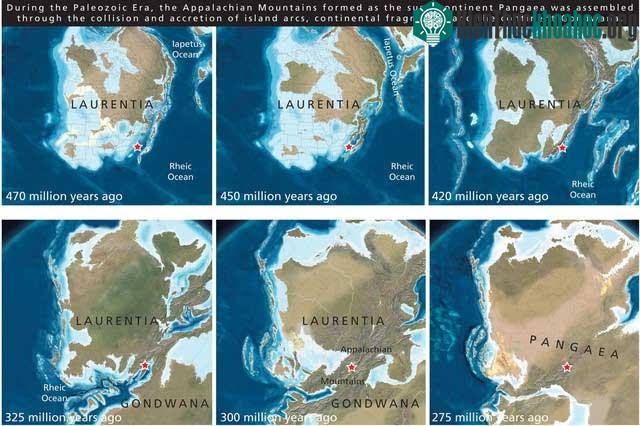 Sự phân bố than trên khắp thế giới cũng là bằng chứng về sự tồn tại của Pangaea