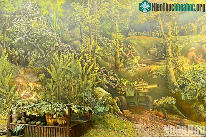 Hình ảnh hàng trăm chiến sĩ kéo pháo vào mặt trận Điện Biên Phủ…