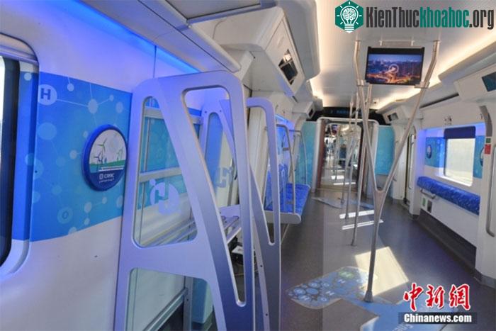 Trung Quốc chạy thử thành công tàu đô thị dùng hydro đầu tiên trên thế giới ảnh 4