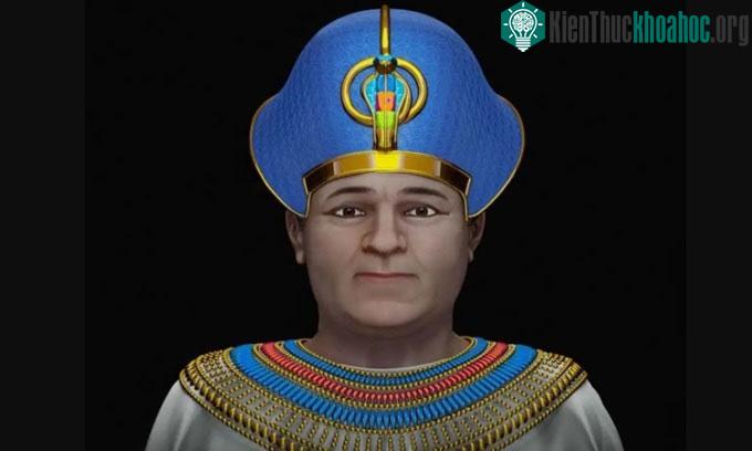 Pharaoh Amenhotep III trong hình ảnh phục dựng