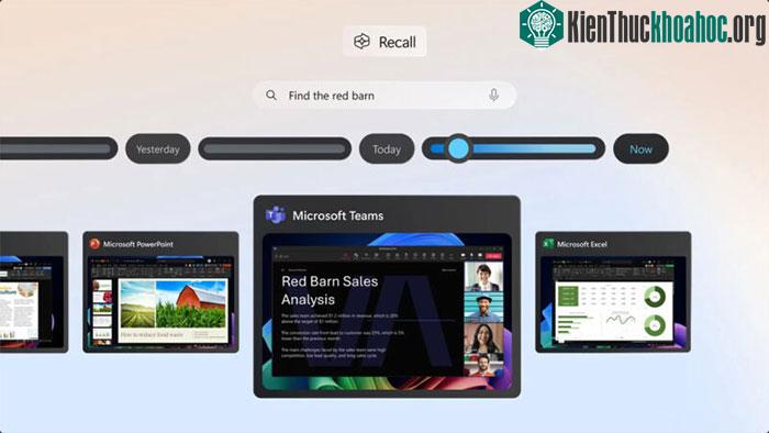 "Windows Recall" cho phép người dùng truy cập hầu hết mọi thứ họ đã xem trên máy tính.