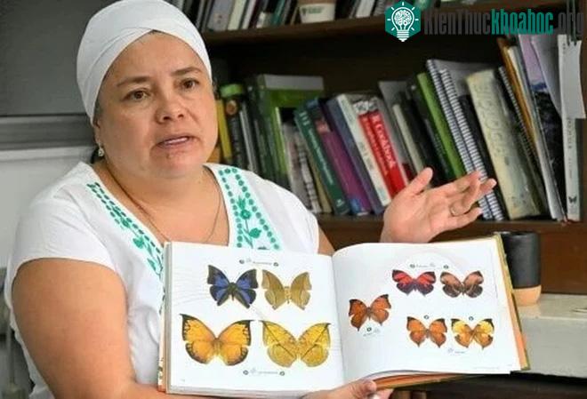 Nhà sinh vật học Maria Fernanda Checa.