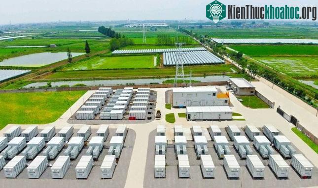 Dự án pin natri-ion ở Hồ Bắc, Trung Quốc.