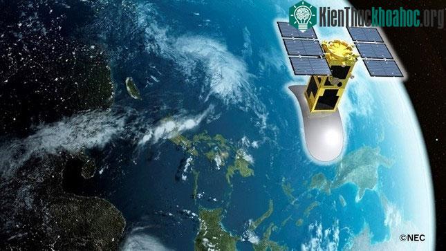Mô hình vệ tinh LOTUSat-1.