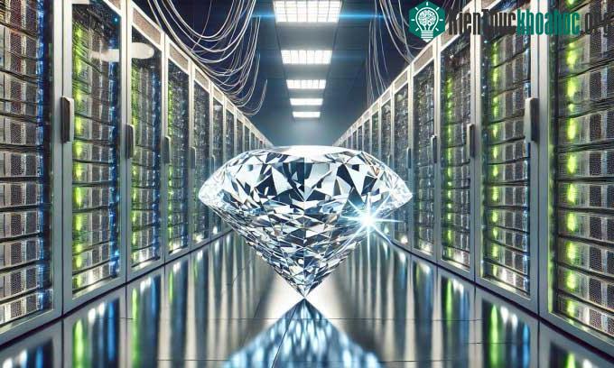 Siêu máy tính nhanh nhất thế giới giúp chế tạo siêu kim cương ảnh 0