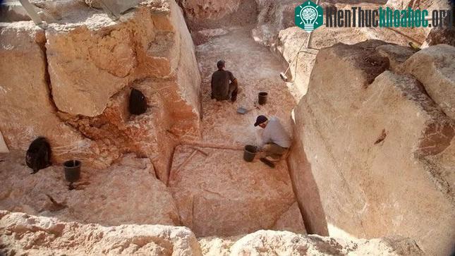 Những viên đá xây dựng khổng lồ được sử dụng để xây Đền thờ thứ hai ở Jerusalem.