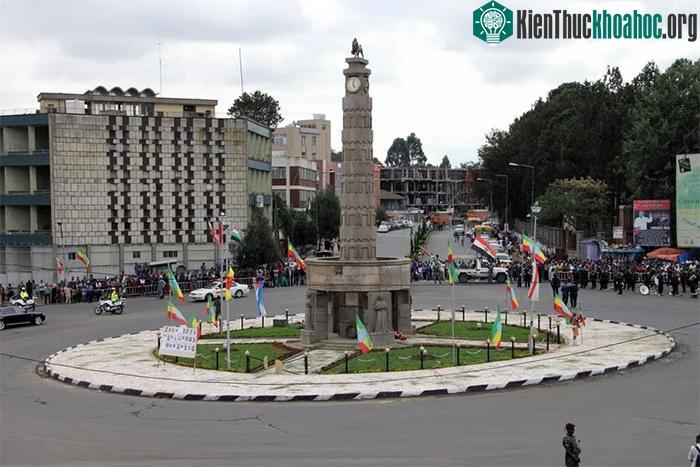 &nbsp;Một tháp đồng hồ ở Ethiopia.