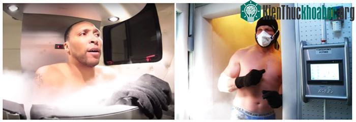Liệu pháp áp lạnh toàn thân được giới thể thao ưa chuộng.