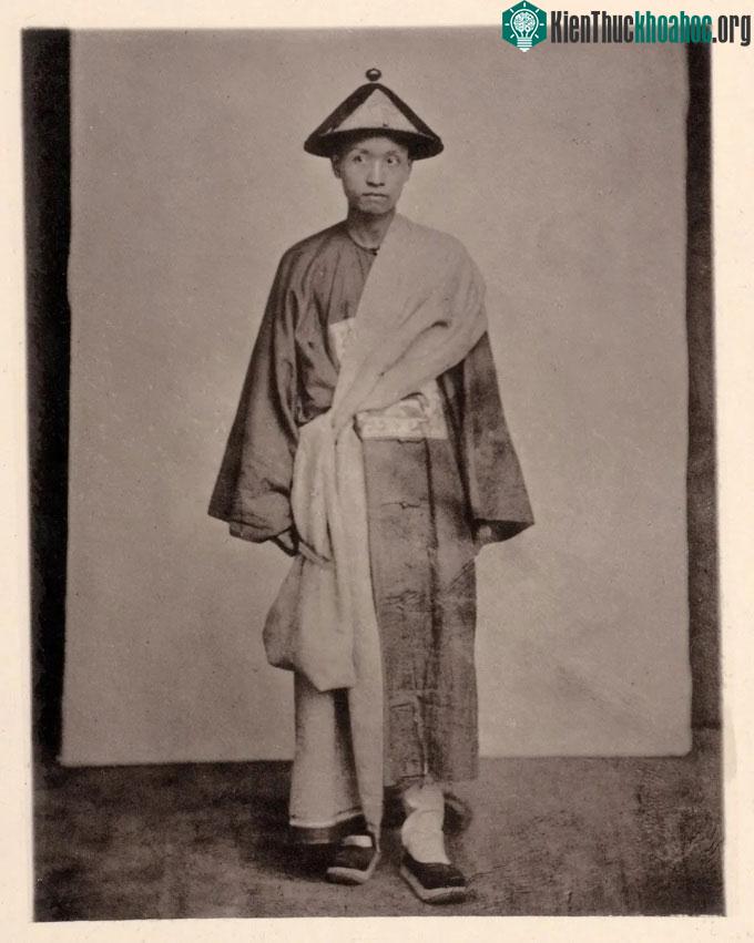 Chân dung một chú rể, chụp năm 1871.