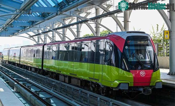 Tuyến Metro Nhổn-Ga Hà Nội sử dụng 10 đoàn tàu được nhà sản xuất Alstom thiết kế riêng