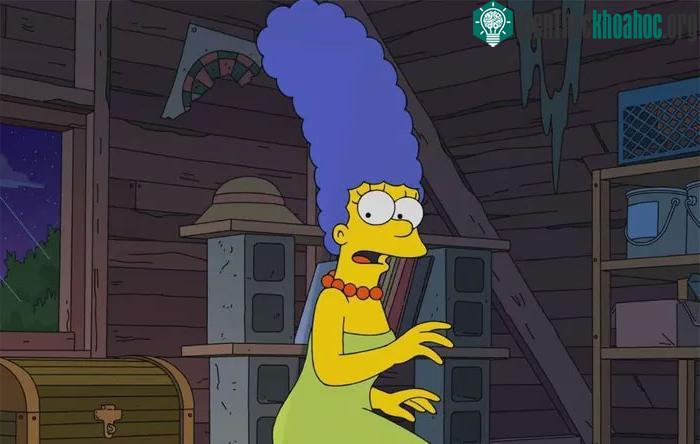 Nhân vật Marge Simpson trong loạt phim “The Simpsons”