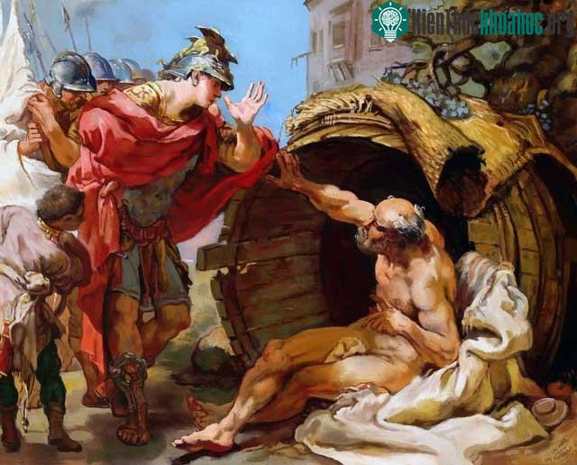 Lối sống và triết lý của Diogenes không chỉ đơn thuần là sự chống đối xã hội.