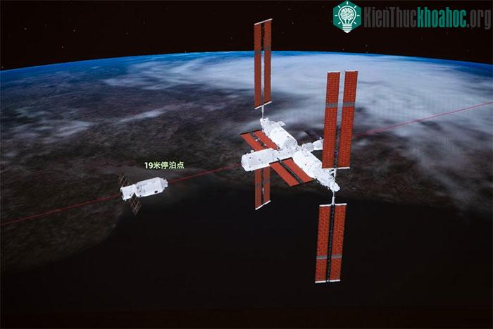 &nbsp;Tàu Thiên Châu-8 mang theo các vật tư thiết yếu cho phi hành gia trên quỹ đạo.