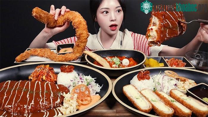 Các mukbanger có thể giảm cân dù ăn rất nhiều.