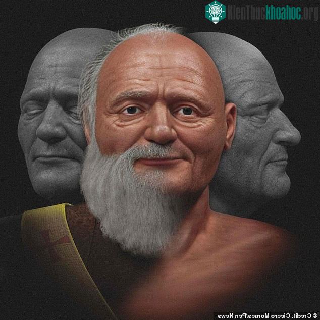 Gương mặt Thánh Nicholas ở xứ Myra.