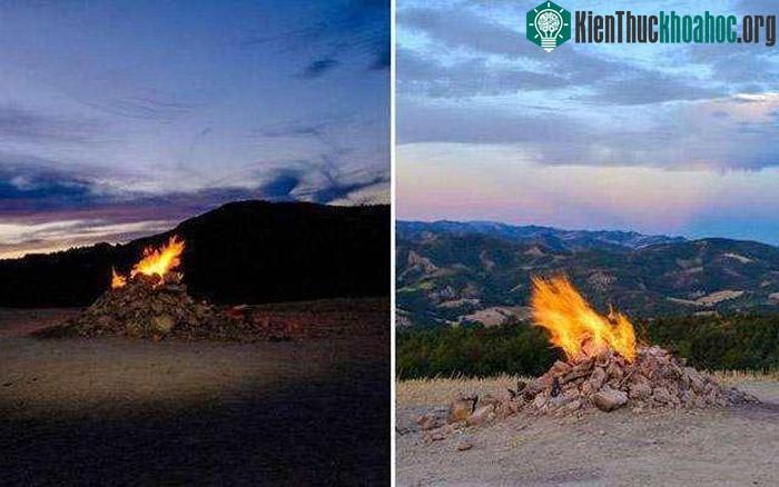 Núi lửa Monte Busca nằm ở tỉnh Forli, Ý.&nbsp;
