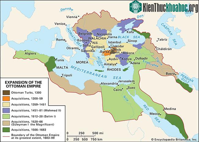 Đế chế Ottoman (còn được gọi là Đế chế Thổ Nhĩ Kỳ)